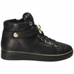 Acheter 🧨 Guess Baskets Femme BOXING Noir Baskets mode Couleur Noir 🌟