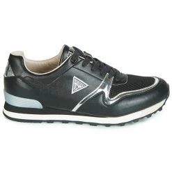 Meilleure vente 👍 Guess NEW CHARLIE Baskets mode Couleur Noir 🎉 -Guess Soldes Boutique 12836094 500 B