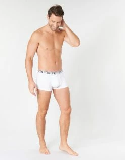 Nouveau ✨ Guess U97G01-JR003-A009 X3 Boxers Couleur Blanc ❤️ -Guess Soldes Boutique 15263510 500 C