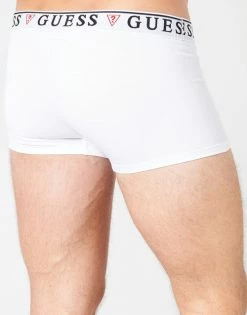 Nouveau ✨ Guess U97G01-JR003-A009 X3 Boxers Couleur Blanc ❤️ -Guess Soldes Boutique 15263510 500 D