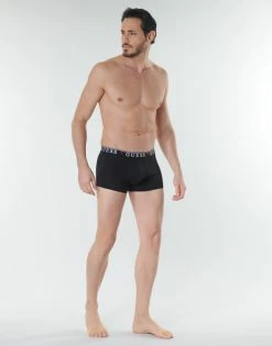 Promo 🧨 Guess U97G01-JR003-A996 X3 Boxers Couleur Noir 💯 -Guess Soldes Boutique 15263513 500 C