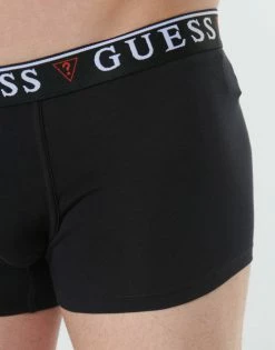 Promo 🧨 Guess U97G01-JR003-A996 X3 Boxers Couleur Noir 💯 -Guess Soldes Boutique 15263513 500 E