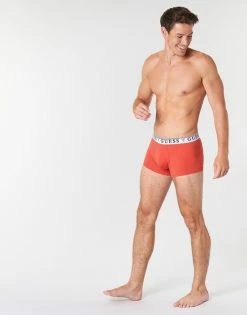 De gros 🎉 Guess U97G01-JR003-FQ90 X3 Boxers Couleur Noir / Rouge / Marine 🎉 -Guess Soldes Boutique 15263514 500 C