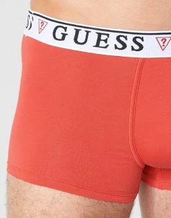 De gros 🎉 Guess U97G01-JR003-FQ90 X3 Boxers Couleur Noir / Rouge / Marine 🎉 -Guess Soldes Boutique 15263514 500 E