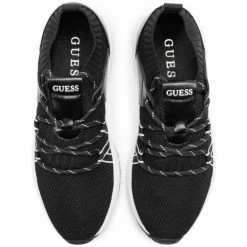 Offres 🛒 Guess Baskets Femme Veller Noir Baskets mode Couleur Noir ⌛ -Guess Soldes Boutique 15337341 500 E