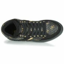 Meilleure vente 🧨 Guess FIXIN Baskets mode Couleur Noir ✔️ -Guess Soldes Boutique 15365612 500 F