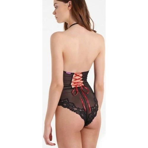 Meilleure vente 😀 Guess Body Noeud rouge Autres types de lingerie Couleur Noir 🛒 4 Meilleure vente 😀 Guess Body Noeud rouge Autres types de lingerie Couleur Noir 🛒 – Image 2
