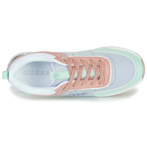 Budget 💯 Guess FL5MR5-FAB12-LBLUE Baskets mode Couleur Rose / Bleu 😍 8 Budget 💯 Guess FL5MR5-FAB12-LBLUE Baskets mode Couleur Rose / Bleu 😍 – Image 6