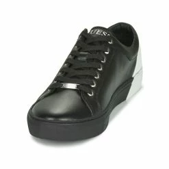 Les meilleures critiques de ✔️ Guess LUISS Baskets mode Couleur Noir / Blanc 🤩 -Guess Soldes Boutique 16339680 500 C