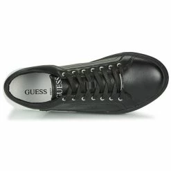 Les meilleures critiques de ✔️ Guess LUISS Baskets mode Couleur Noir / Blanc 🤩 -Guess Soldes Boutique 16339680 500 F