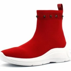 De gros 😀 Guess Bottines / 🥾 Boots Couleur Rouge 🔔 -Guess Soldes Boutique 16361794 500 D