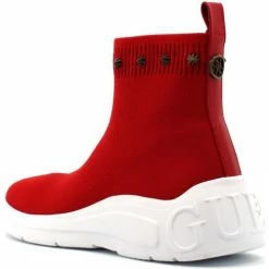 De gros 😀 Guess Bottines / 🥾 Boots Couleur Rouge 🔔 -Guess Soldes Boutique 16361794 500 F