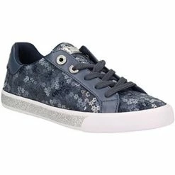 Nouveau ⌛ Guess Baskets Femme 👟 Sneaker Meggie2 Active Lady Bleu Baskets mode Couleur Bleu 👍