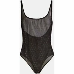 Meilleure vente 😀 Guess Body Noir Brillant Autres types de lingerie Couleur Noir 🛒 -Guess Soldes Boutique 16701977 500 C