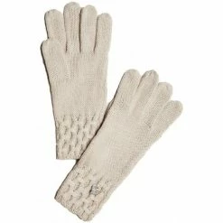 Vente flash 🛒 Guess Femme Gants Laine AW8199 Stone Accessoires textile Couleur Beige 🧨