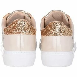 Offres 🎉 Guess 👟 Sneaker Femme Carol Vernie Beige Baskets mode Couleur Beige ⭐ -Guess Soldes Boutique 16902475 500 D