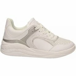 Promo ✔️ Guess SAUCEY5 Baskets mode Couleur Blanc 💯