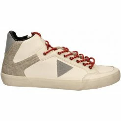 Remise 😀 Guess STATEMENT HI Baskets mode Couleur Blanc 🎉