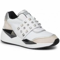 De gros ⌛ Guess Baskets Femme FL8TILELE12 Tinsel Blanc Baskets mode Couleur Blanc cassé 💯