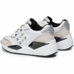 De gros ⌛ Guess Baskets Femme FL8TILELE12 Tinsel Blanc Baskets mode Couleur Blanc cassé 💯 -Guess Soldes Boutique 17527872 500 C