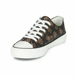 Bon marché 🔥 Guess NIKOLA Baskets mode Couleur Marron 😍 -Guess Soldes Boutique 17528667 500 C