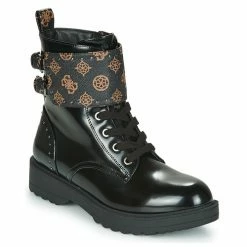 Le moins cher 🥰 Guess WANDA Bottines / 🥾 Boots Couleur Noir 🤩