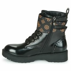 Le moins cher 🥰 Guess WANDA Bottines / 🥾 Boots Couleur Noir 🤩 -Guess Soldes Boutique 17528674 500 D