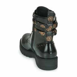 Le moins cher 🥰 Guess WANDA Bottines / 🥾 Boots Couleur Noir 🤩 -Guess Soldes Boutique 17528674 500 E