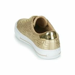 Bon marché 🎉 Guess GOLDENN Baskets mode Couleur Doré ✔️ -Guess Soldes Boutique 17528681 500 E