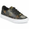 Budget 🧨 Guess LUSEY Baskets mode Couleur Noir / Marron 💯 -Guess Soldes Boutique 17528683 500 A