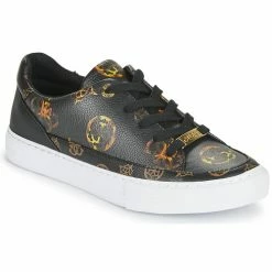 Budget 🧨 Guess LUSEY Baskets mode Couleur Noir / Marron 💯