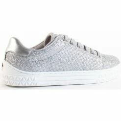 Meilleur prix 🔔 Guess parlayna glitter Baskets mode Couleur Argent 🥰 -Guess Soldes Boutique 18224271 500 E