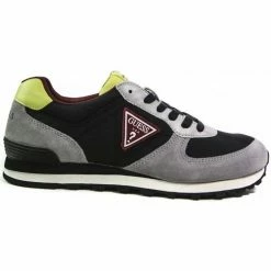 Le moins cher 🥰 Guess streetwear Baskets mode Couleur Gris ✨