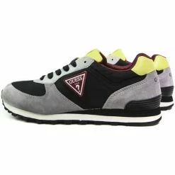 Le moins cher 🥰 Guess streetwear Baskets mode Couleur Gris ✨ -Guess Soldes Boutique 18225736 500 C