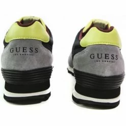 Le moins cher 🥰 Guess streetwear Baskets mode Couleur Gris ✨ -Guess Soldes Boutique 18225736 500 D