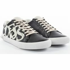 Meilleure affaire 🤩 Guess printed logo Baskets mode Couleur Noir 🛒 -Guess Soldes Boutique 18228685 500 B