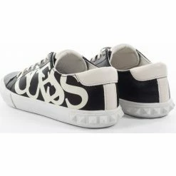 Meilleure affaire 🤩 Guess printed logo Baskets mode Couleur Noir 🛒 -Guess Soldes Boutique 18228685 500 E