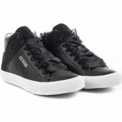 Promo 👏 Guess classic dark Baskets mode Couleur Noir 👏 -Guess Soldes Boutique 18228958 500 B