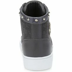 Meilleure vente 🔥 Guess Baskets Femme Montante Gensia en Cuir Gris Baskets mode Couleur Gris 🤩 8 Meilleure vente 🔥 Guess Baskets Femme Montante Gensia en Cuir Gris Baskets mode Couleur Gris 🤩 -Guess Soldes Boutique 18265489 500 C