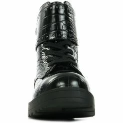 Nouveau 🌟 Guess Wanda Bottines / 🥾 Boots Couleur noir 🛒 -Guess Soldes Boutique 18445861 500 C