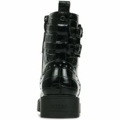 Nouveau 🌟 Guess Wanda Bottines / 🥾 Boots Couleur noir 🛒 -Guess Soldes Boutique 18445861 500 E