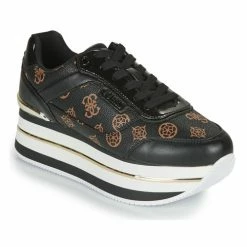 Nouveau ✨ Guess HANSIN Baskets mode Couleur Noir ✔️