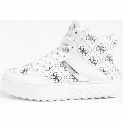 Coupon 👏 Guess Baskets Femme FL8FIXFAL12 Fixin Blanc Baskets mode Couleur Blanc 😉 -Guess Soldes Boutique 18600227 350 B