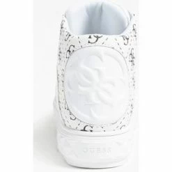 Coupon 👏 Guess Baskets Femme FL8FIXFAL12 Fixin Blanc Baskets mode Couleur Blanc 😉 -Guess Soldes Boutique 18600227 350 C