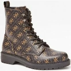 Offres 💯 Guess Bottine Talisi Stivaletto Lea Bottines / 🥾 Boots Couleur Marron 😍