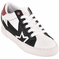 Meilleure vente 🎁 Guess FLPOT4 PEL12 Baskets mode Couleur Blanc ❤️ -Guess Soldes Boutique 18710280 500 B