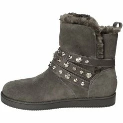 Le moins cher 🎉 Guess FLLEA4 SUE09 Bottines / 🥾 Boots Couleur Gris 🛒 -Guess Soldes Boutique 18715265 500 D