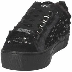 Offres 😉 Guess FLMT24 FAB12 Baskets mode Couleur Noir 🔔 -Guess Soldes Boutique 18727452 500 C