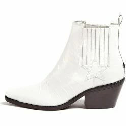 Grosses soldes 🤩 Guess FL5NEA LEP10 Bottines / 🥾 Boots Couleur Blanc 👏 -Guess Soldes Boutique 18727568 500 B