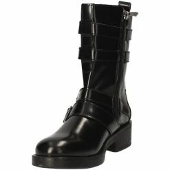 Tout neuf 😀 Guess FLZAM4 LEA10 Bottines / 🥾 Boots Couleur Noir 🥰 -Guess Soldes Boutique 18732510 500 D
